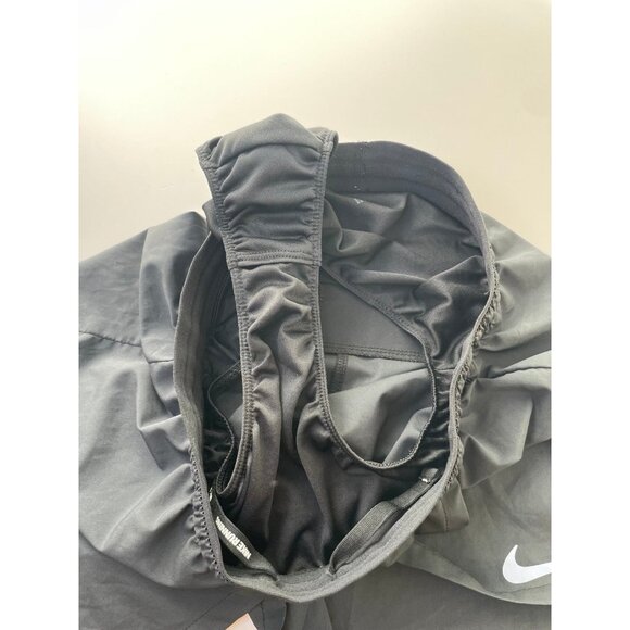 Nike dri-fit shorts skort wrap black pocket zip xs - Picture 8 of 10